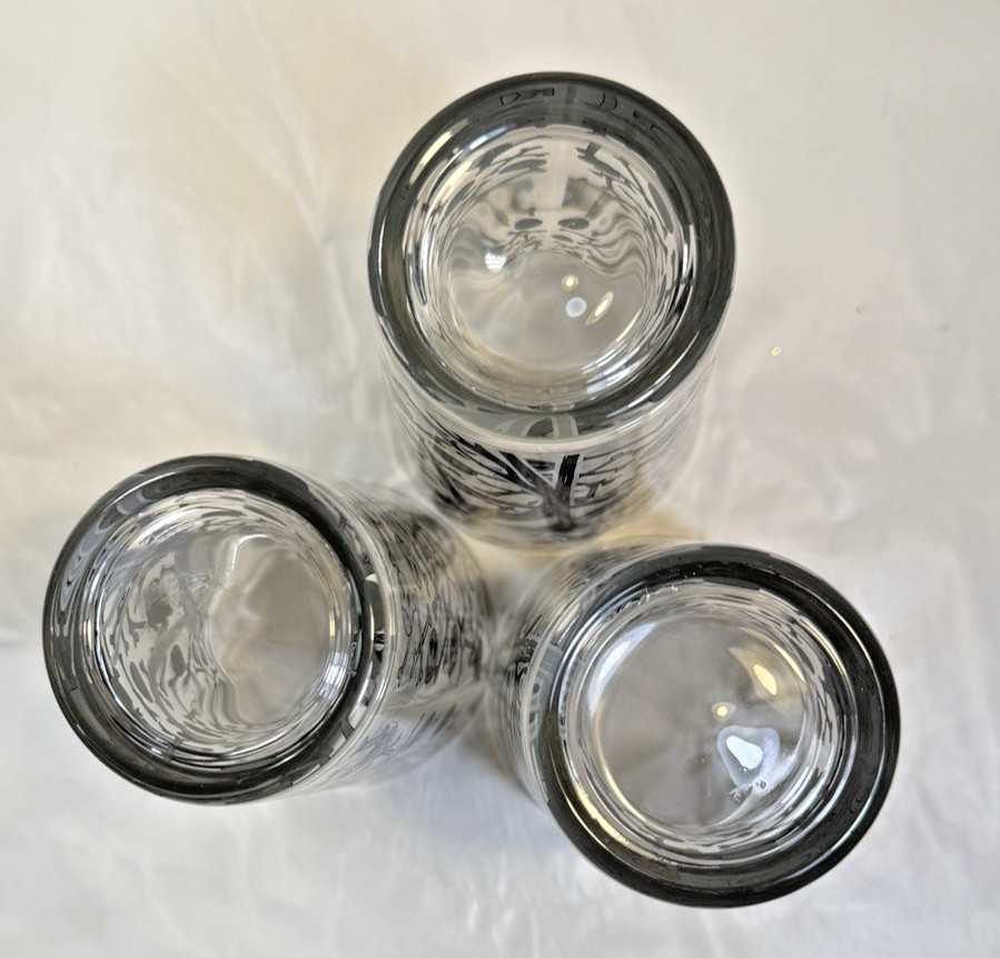 Set of 3 - Nightmare Before Christmas Drinking Glasses - Tim Burton - 16 oz. - Image 2