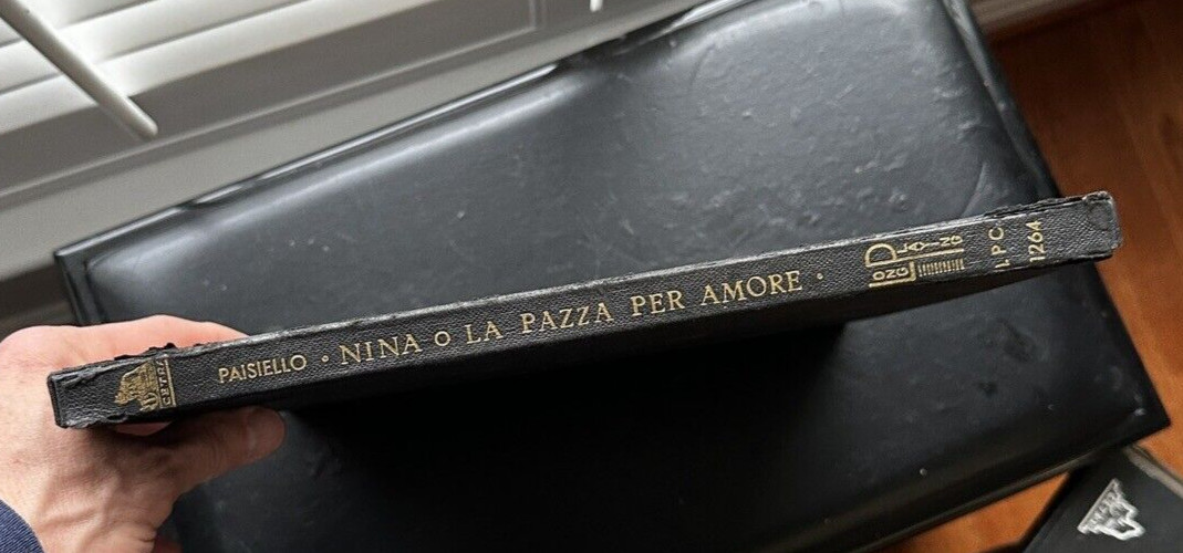Paisiello: Nina O La Pazza Per Amore - Cetra LPC 1264 - Image 2