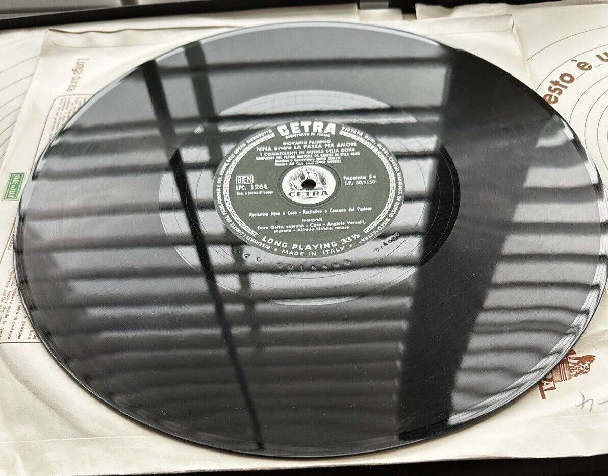 Paisiello: Nina O La Pazza Per Amore - Cetra LPC 1264 - Image 7