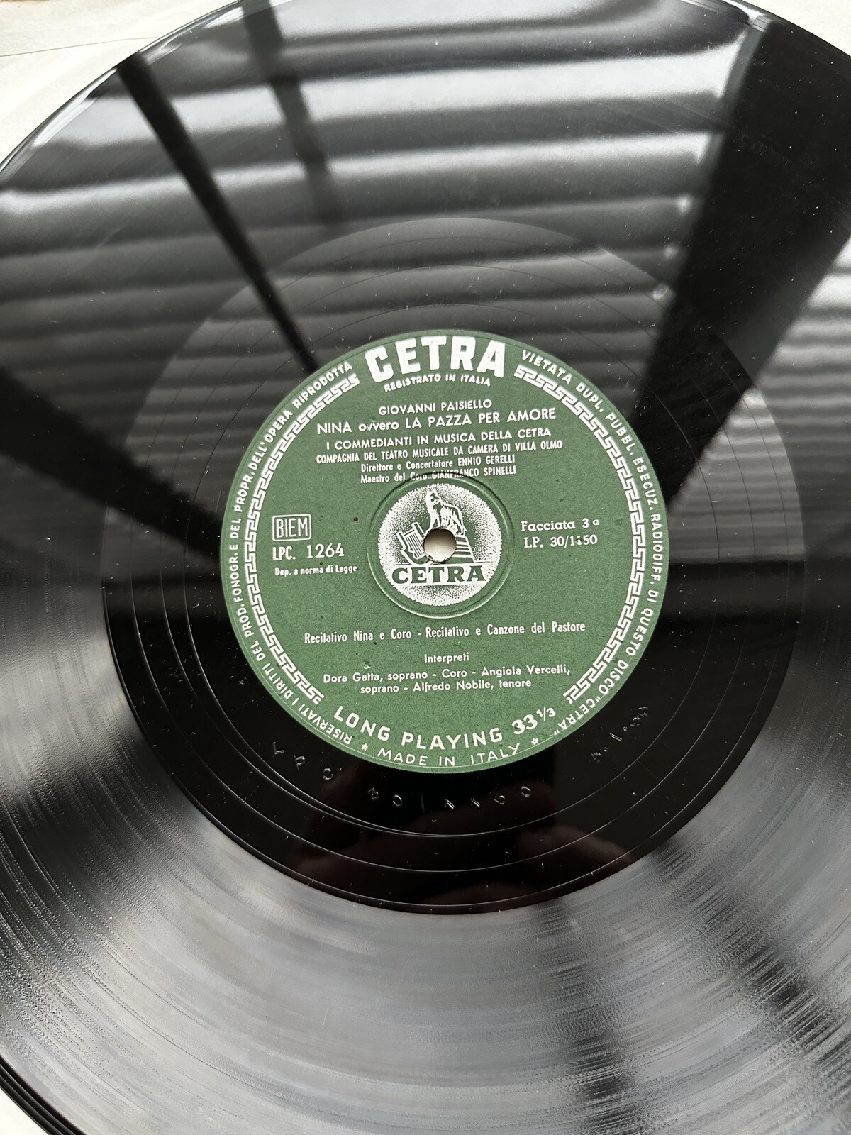 Paisiello: Nina O La Pazza Per Amore - Cetra LPC 1264 - Image 8