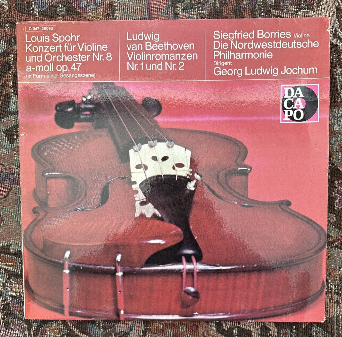 SPOHR Violin Concerto - Siegfried Borries, Nordwestdeutsche Philharmonie - Image 1