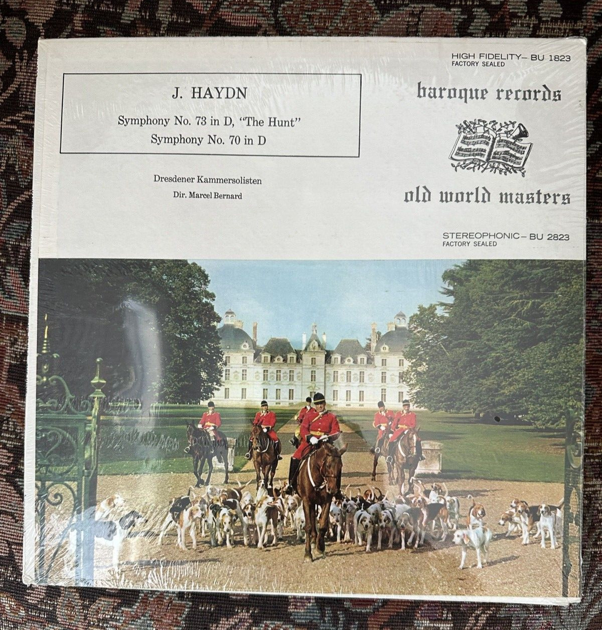 SEALED: Haydn - Symphony No. 73 in D, "The Hunt" - Baroque Records BU 1823
