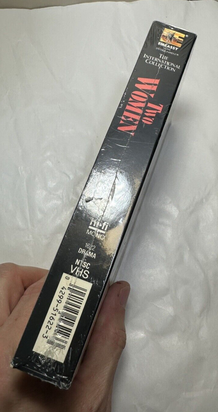 SEALED: Two Women - Sophia Loren, Raf Vallone - NEW VHS Tape - Image 4
