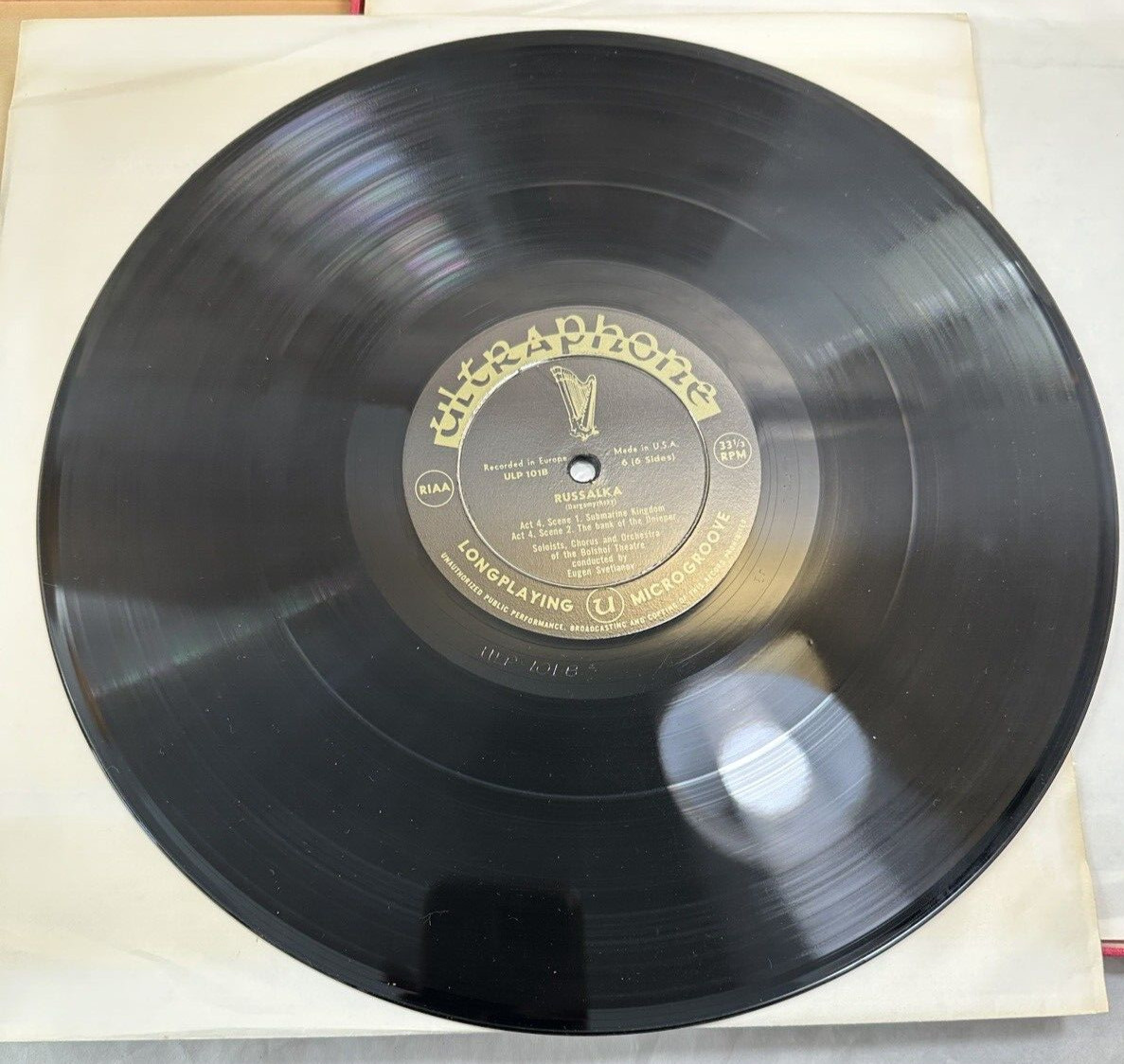 Dargomyzhsky: Russalka - Evgeny Svetlanov - ULP 101 103