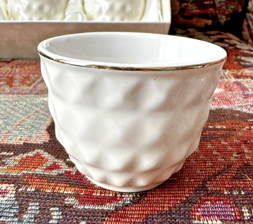 Set of 12 Cappuccino / Espresso Cups - 2" tall - Made for Export to MidEast - Image 1