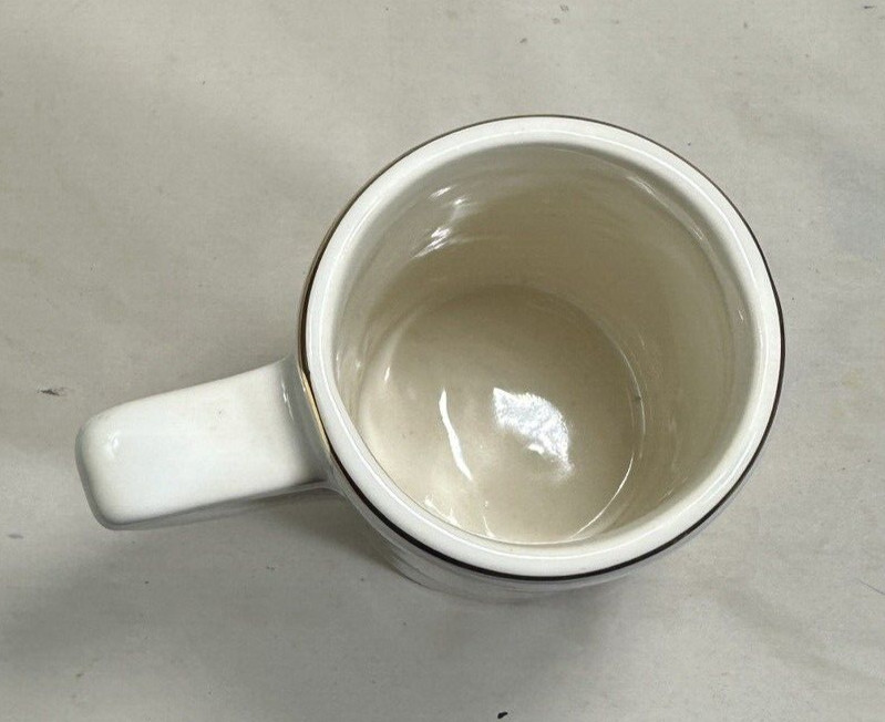 Vintage Ceramic Honeywell D Handle Mug / Beer Stein - Gold Logo - Image 9