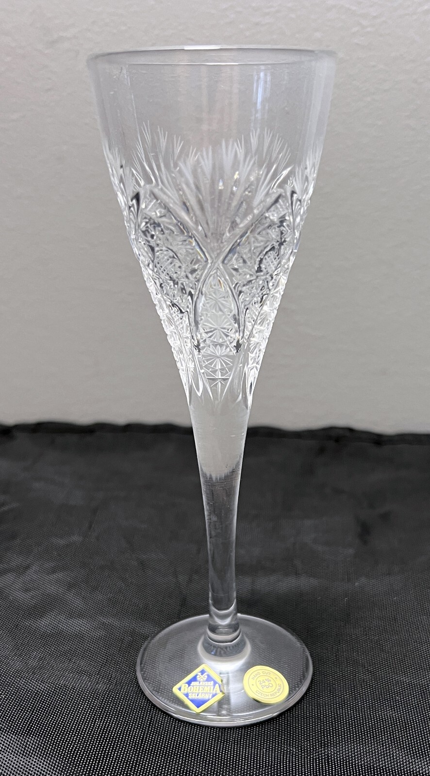 NIB: Six (6) Bohemia Jihlavske Sklarny Apertif/ Cordial Glasses 6” - Image 4