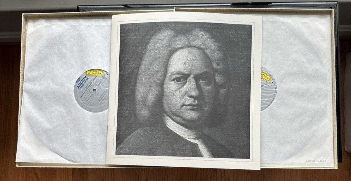 Eduard Melkus / H. Dreyfus - Bach Sonatas for Violin & Hpschd Archiv 2708 032 - Image 2