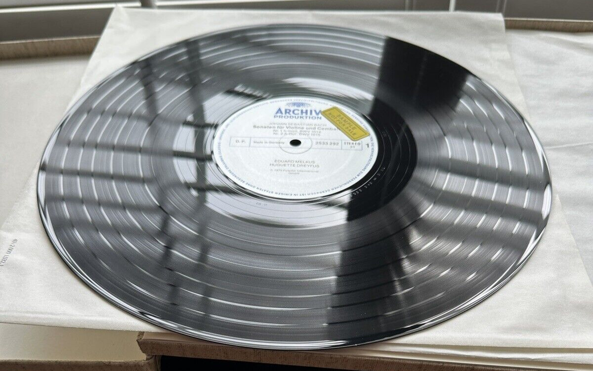 Eduard Melkus / H. Dreyfus - Bach Sonatas for Violin & Hpschd Archiv 2708 032 - Image 6