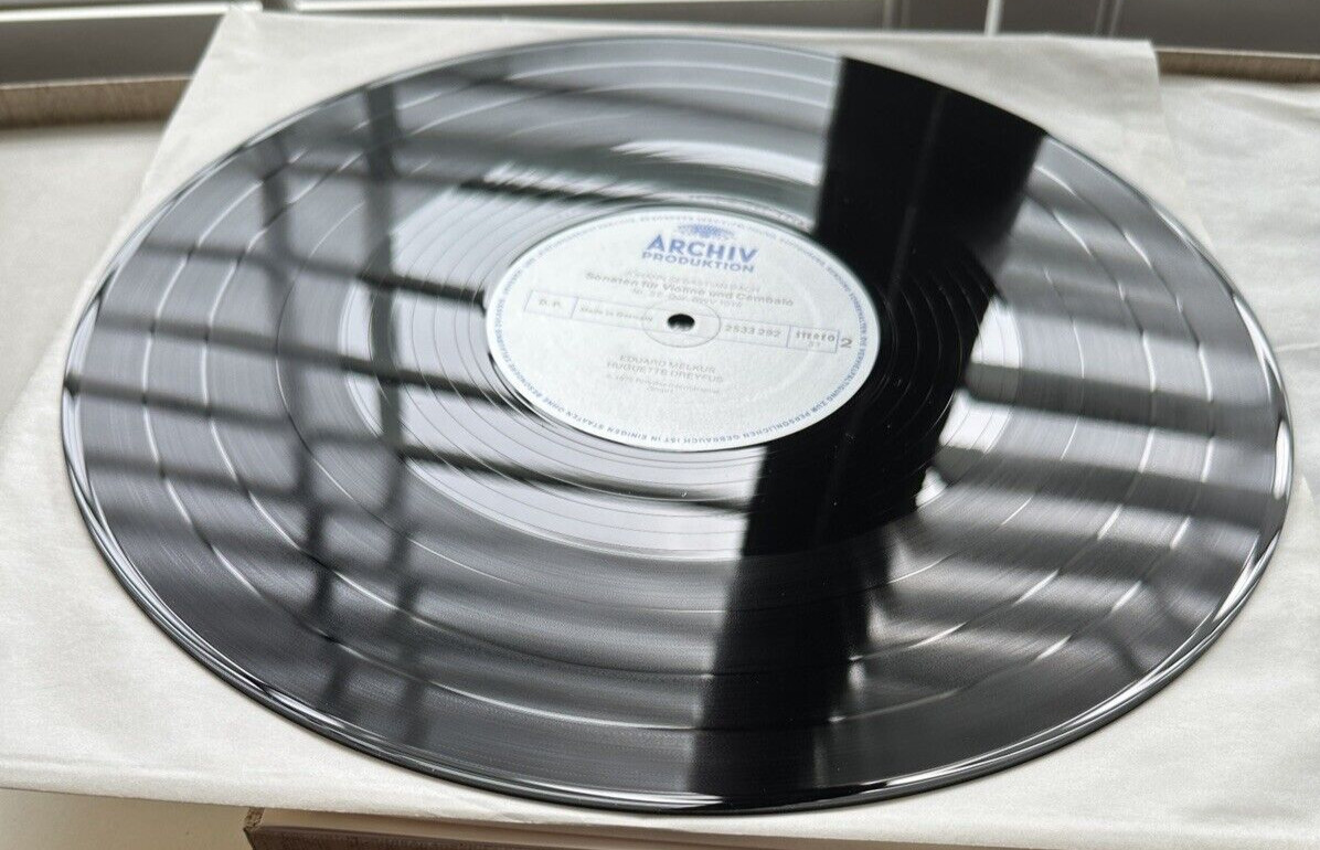 Eduard Melkus / H. Dreyfus - Bach Sonatas for Violin & Hpschd Archiv 2708 032 - Image 8