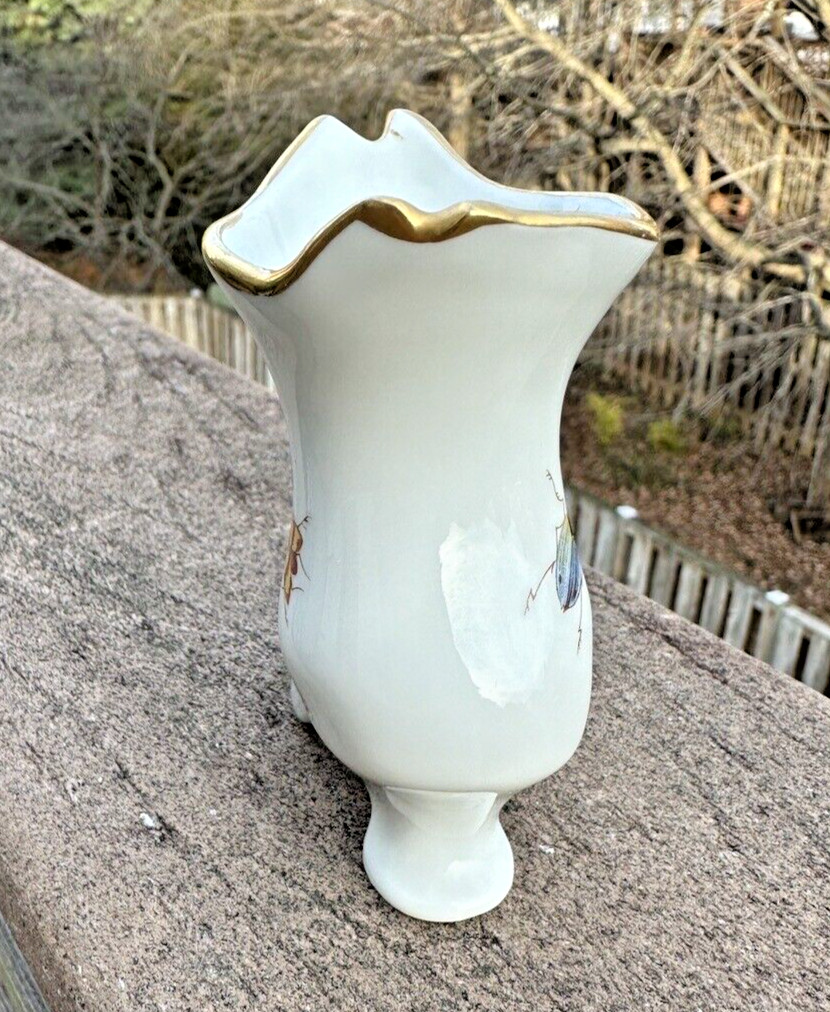 Limoges France Boot Hand Painted W/Gold Trim  - Image 2