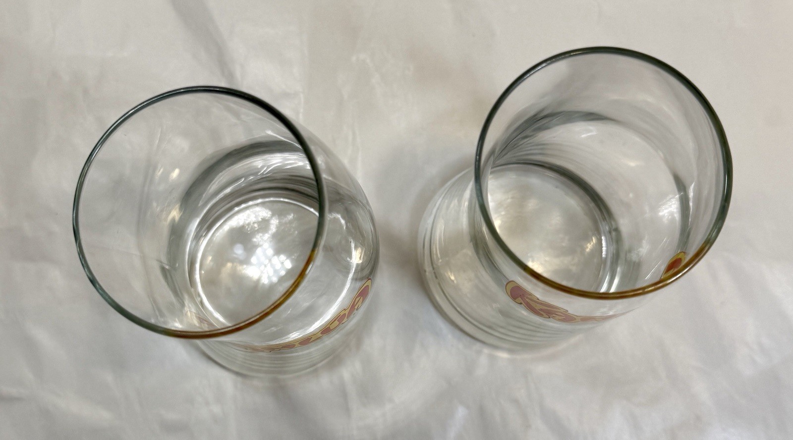 Original Curvy Kahlua Glasses - Set of 2 - 16 oz / 6-1/4" Tall - Immaculate - Image 3