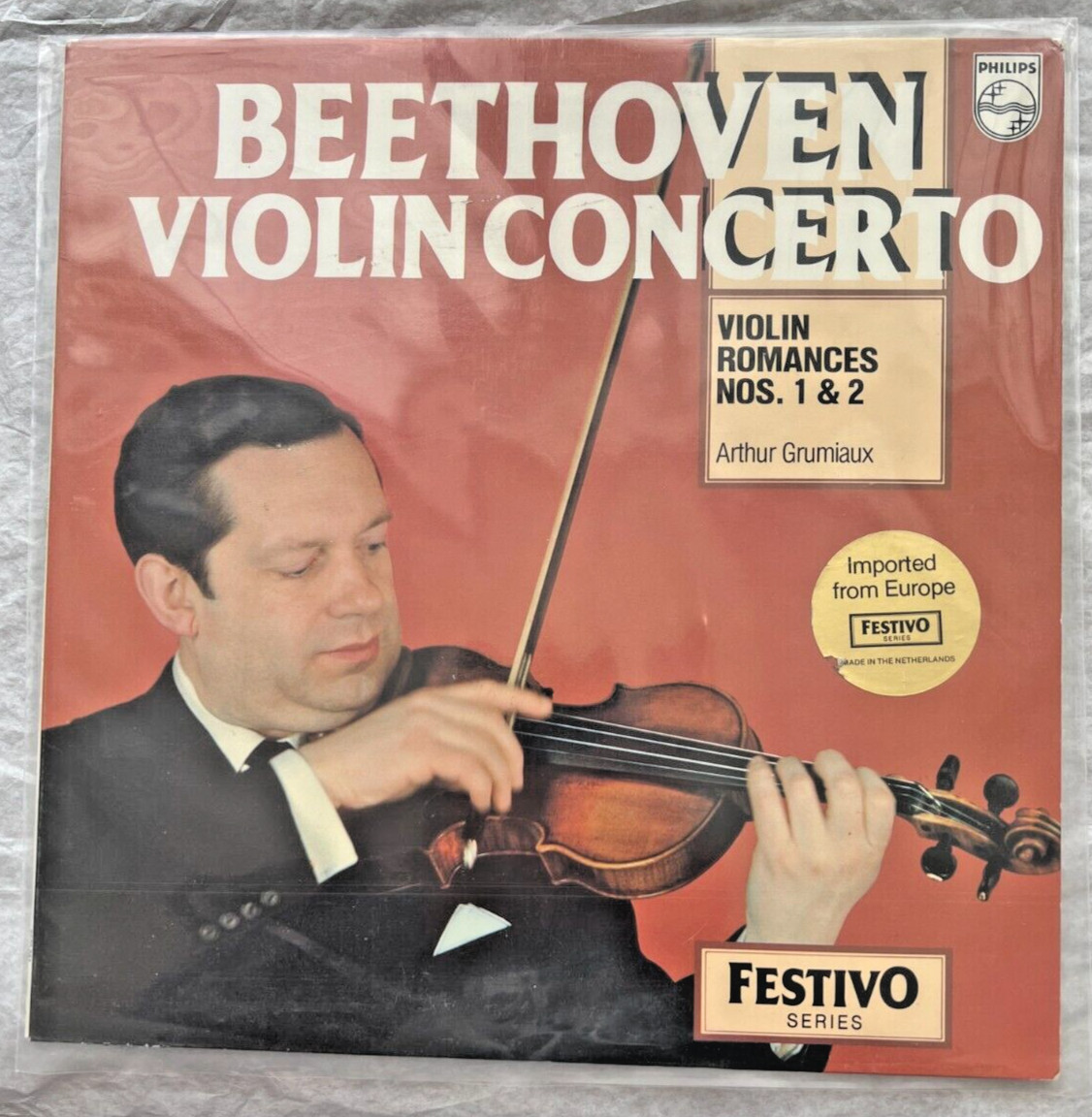 Beethoven Violin Concerto - Arthur Grumiaux - Philips 6570 051