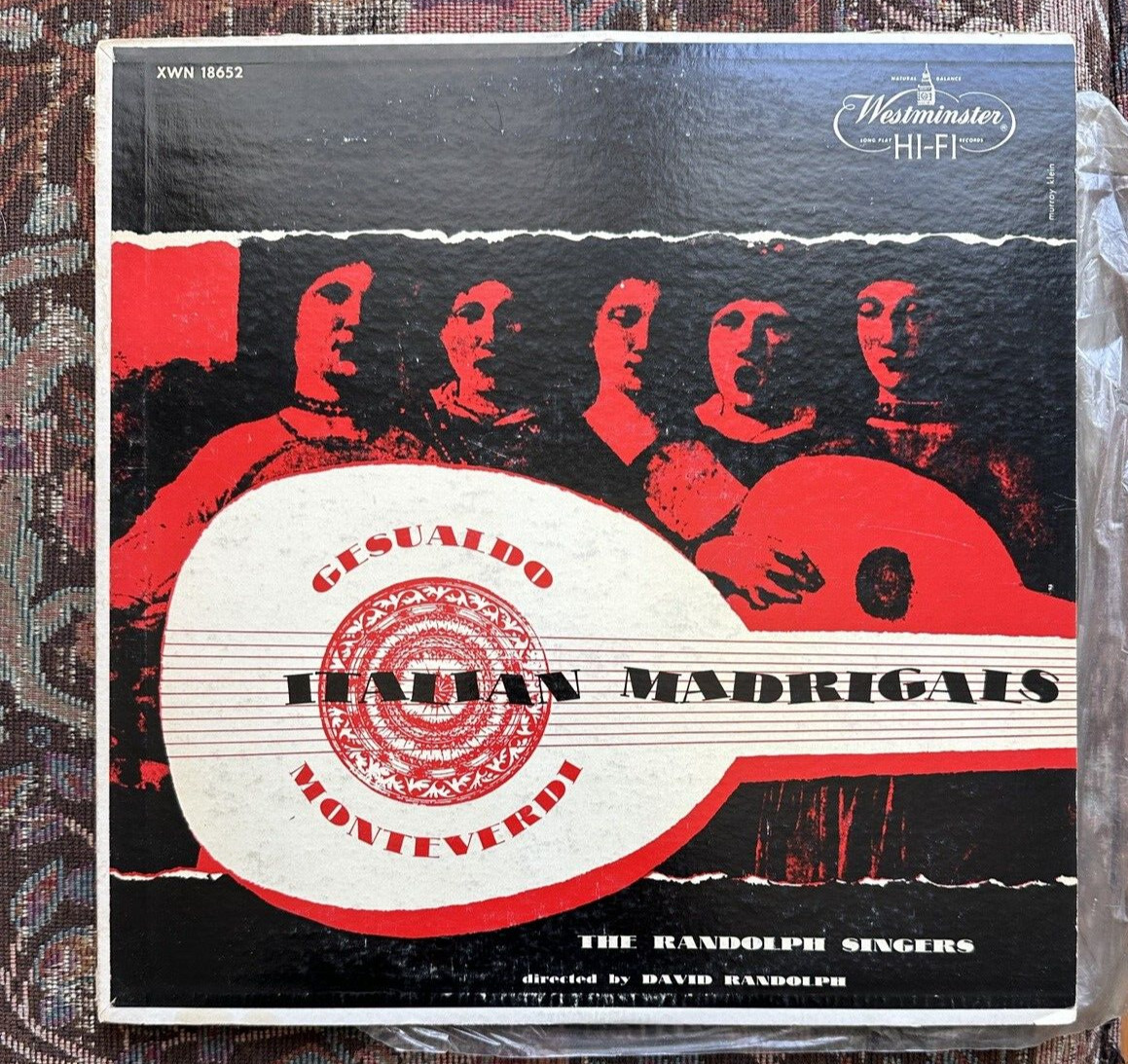 Gesualdo / Monteverdi - The Randolph Singers - Italian Madrigals - XWN 18652 - Image 1