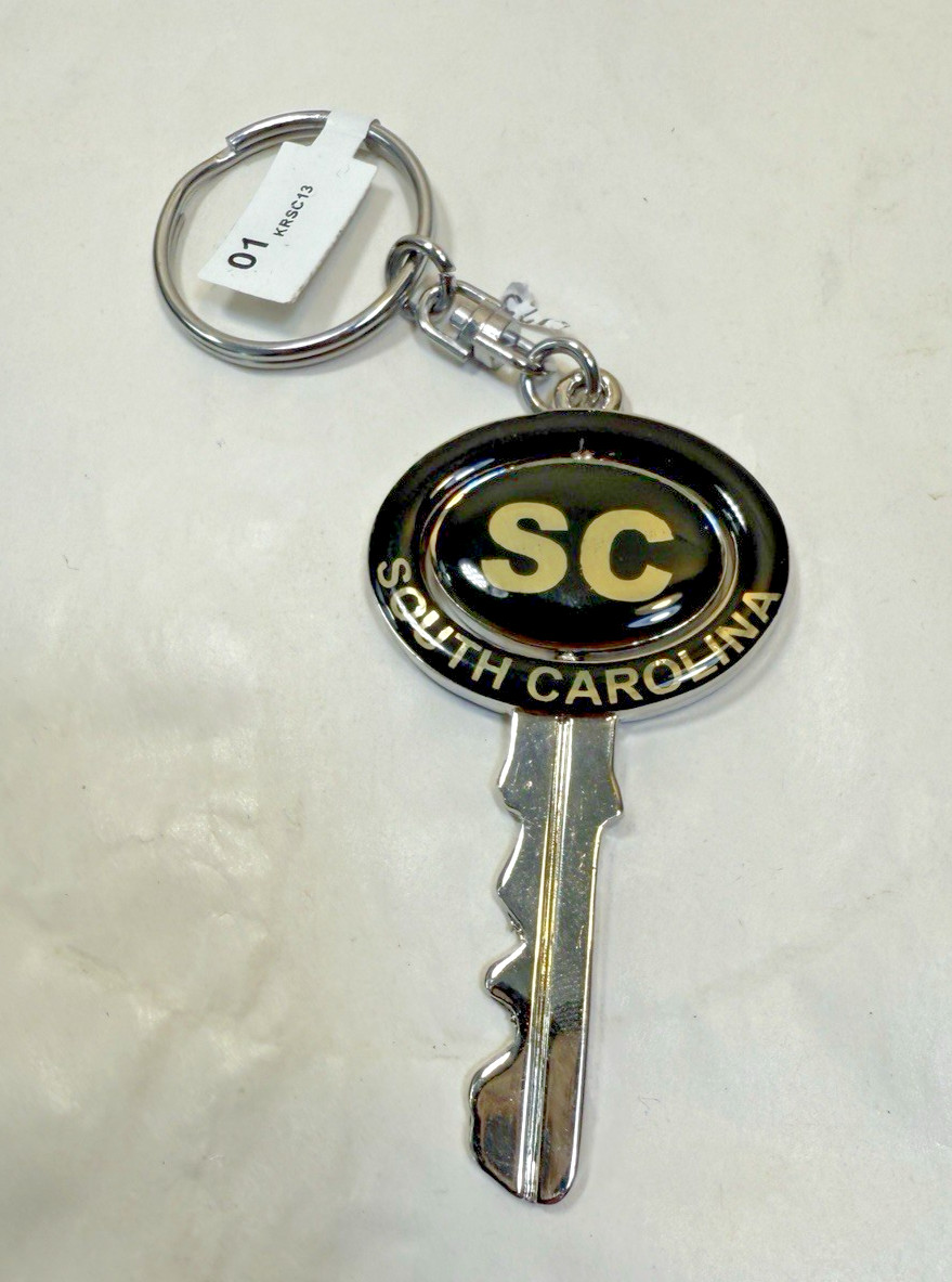South Carolina Swivel Keychain - New with Tag