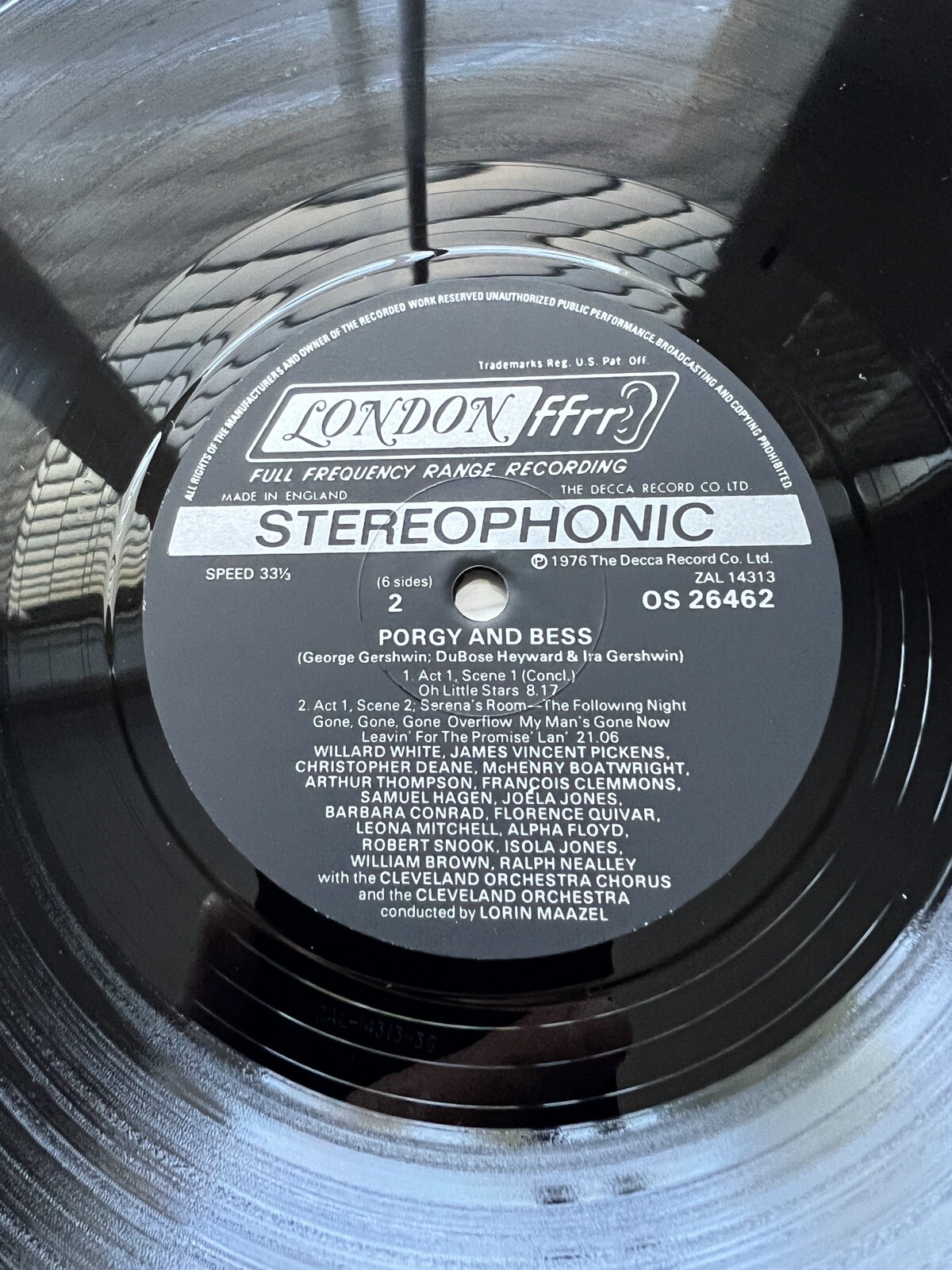 George Gershwin - Porgy And Bess - Cleveland Orchestra, Lorin Maazel – OSA 13116 - Image 5