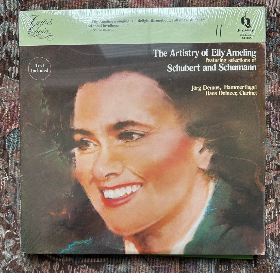 SEALED: The Artistry of Elly Ameling - Quintessence – 2PMC-2710