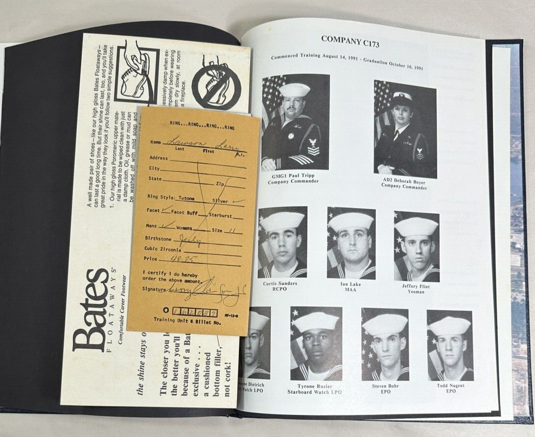 1991 - The Rudder - Naval Training Center of Orlando, Fl. -  Company C173 - Image 9