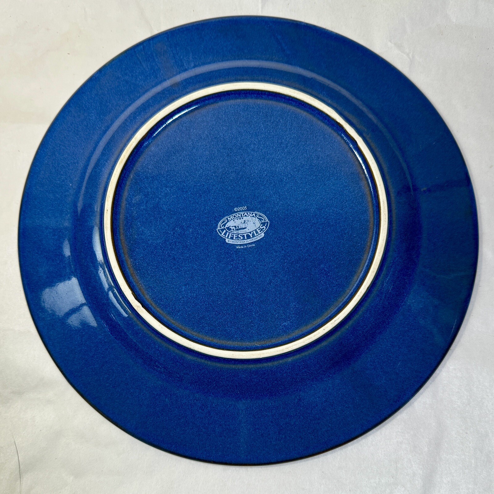 Montana Lifestyles Iron Star Dinner Plate - 10-7/8" - Unused, Immaculate - Image 4