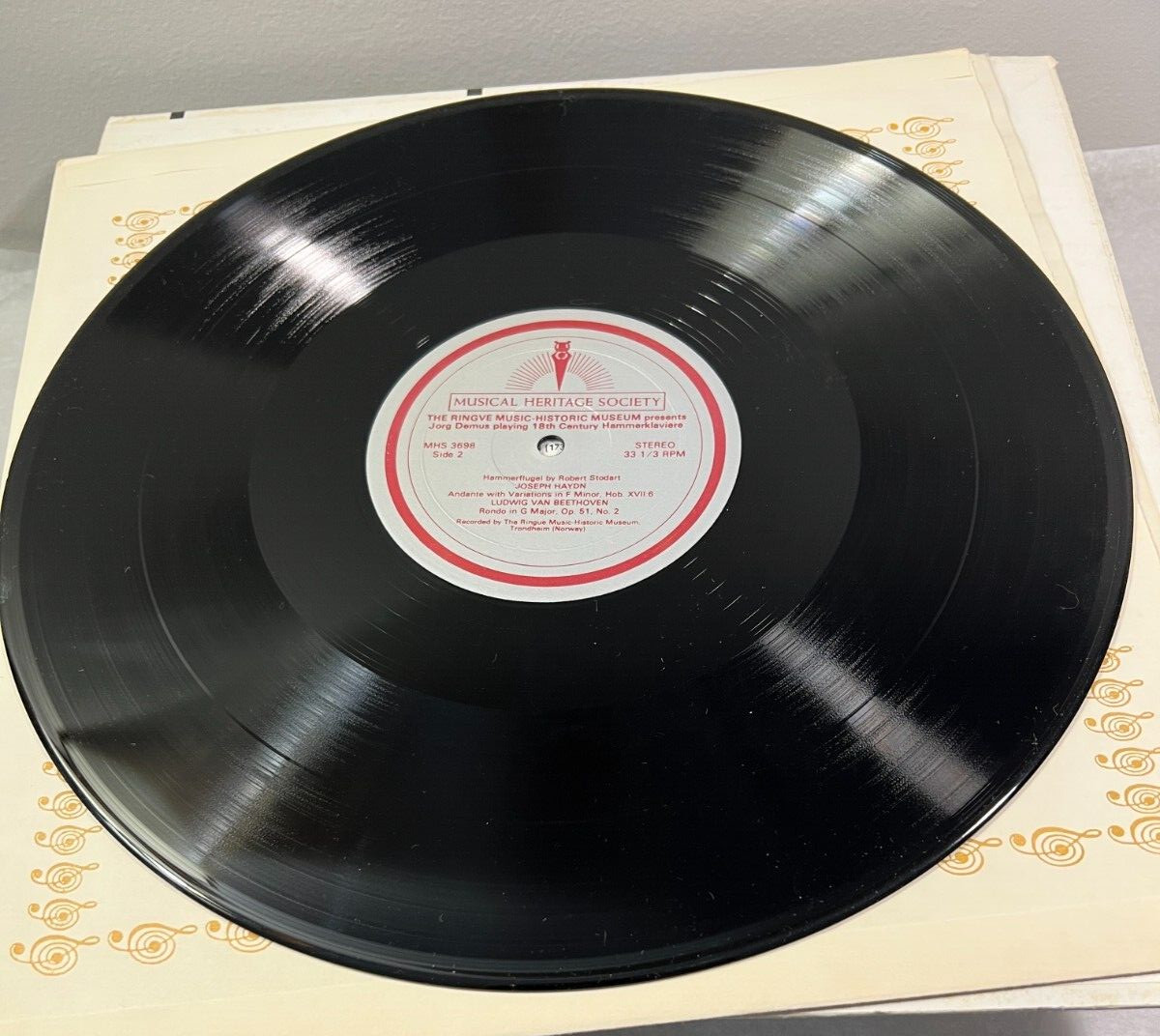 Jorg Demus - Ringve Museum - Haydn, Mozart, Beethoven - MHS 3698 - Image 5