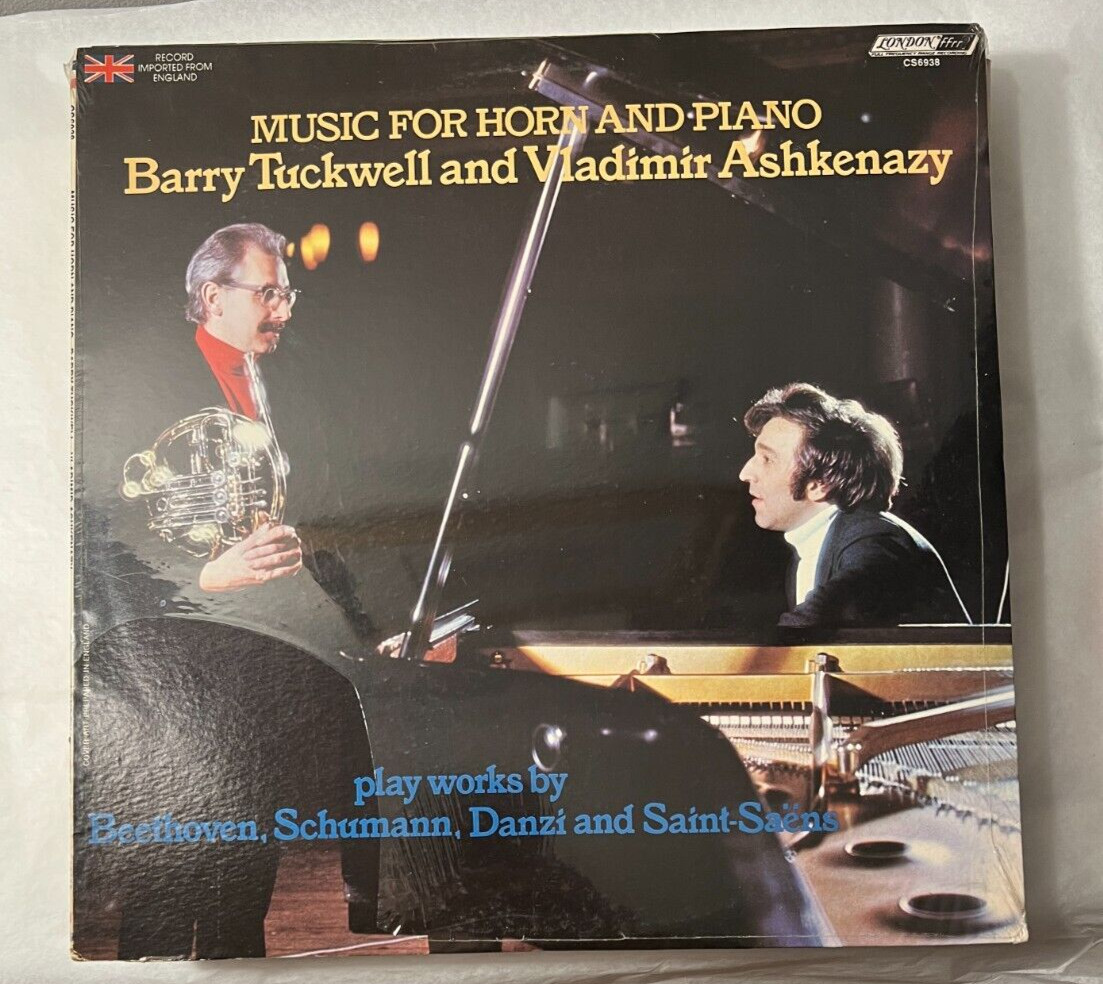 SEALED: Music for Horn and Piano (Tuckwell,  Ashkenazy) London CS 6938