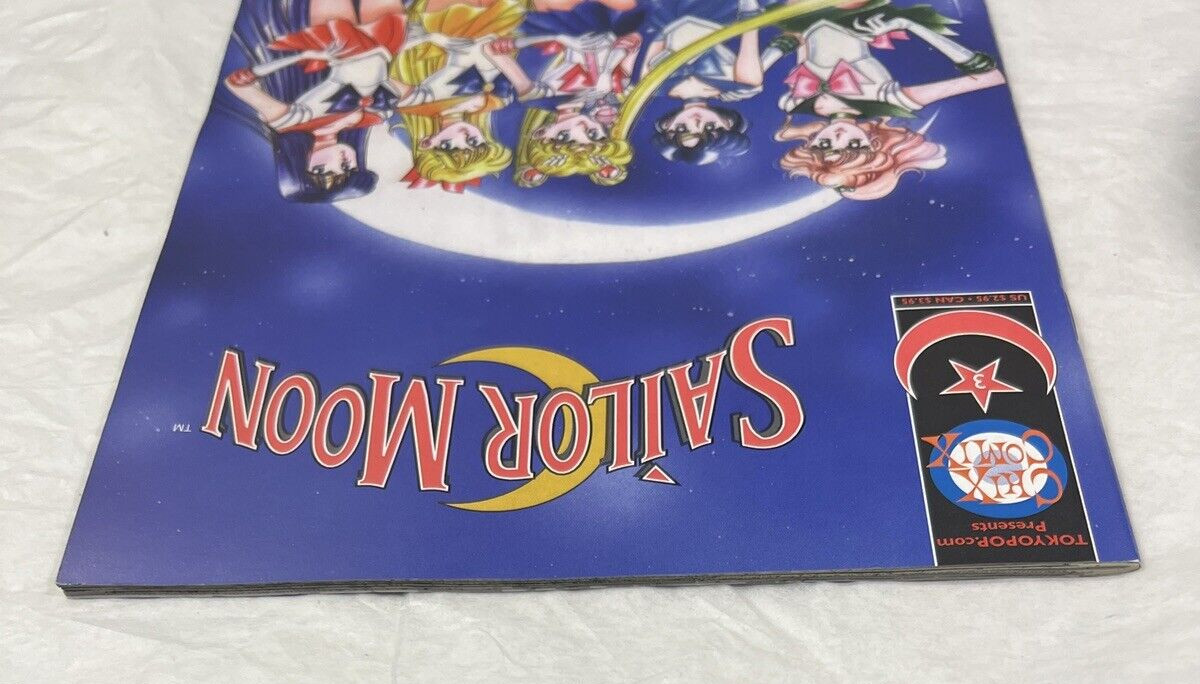 Sailor Moon 3 Chix Comic Variant Tokyopop Comic Book 2nd Printing 2000  - Image 4