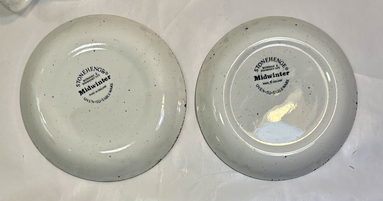 Two (2) Stonehenge Midwinter Wheat England Ceramic Stoneware Cups and Saucers - Image 4