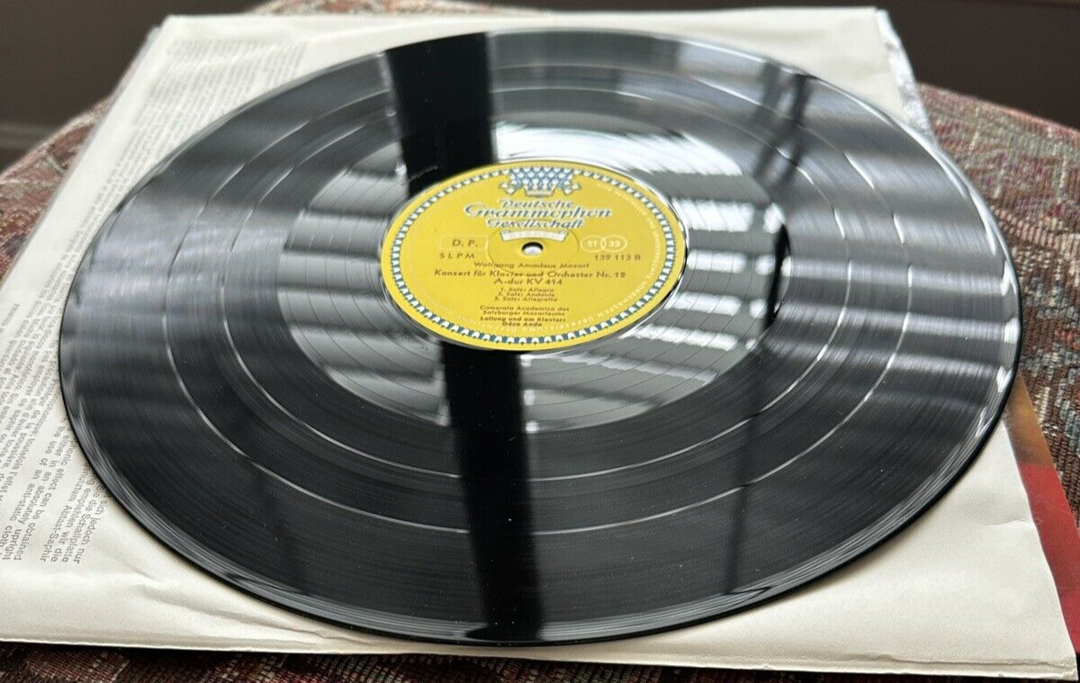 Mozart / Geza Anda - Piano Concerti KV 414 and KV 537 - DG LP 139 113 SLPM