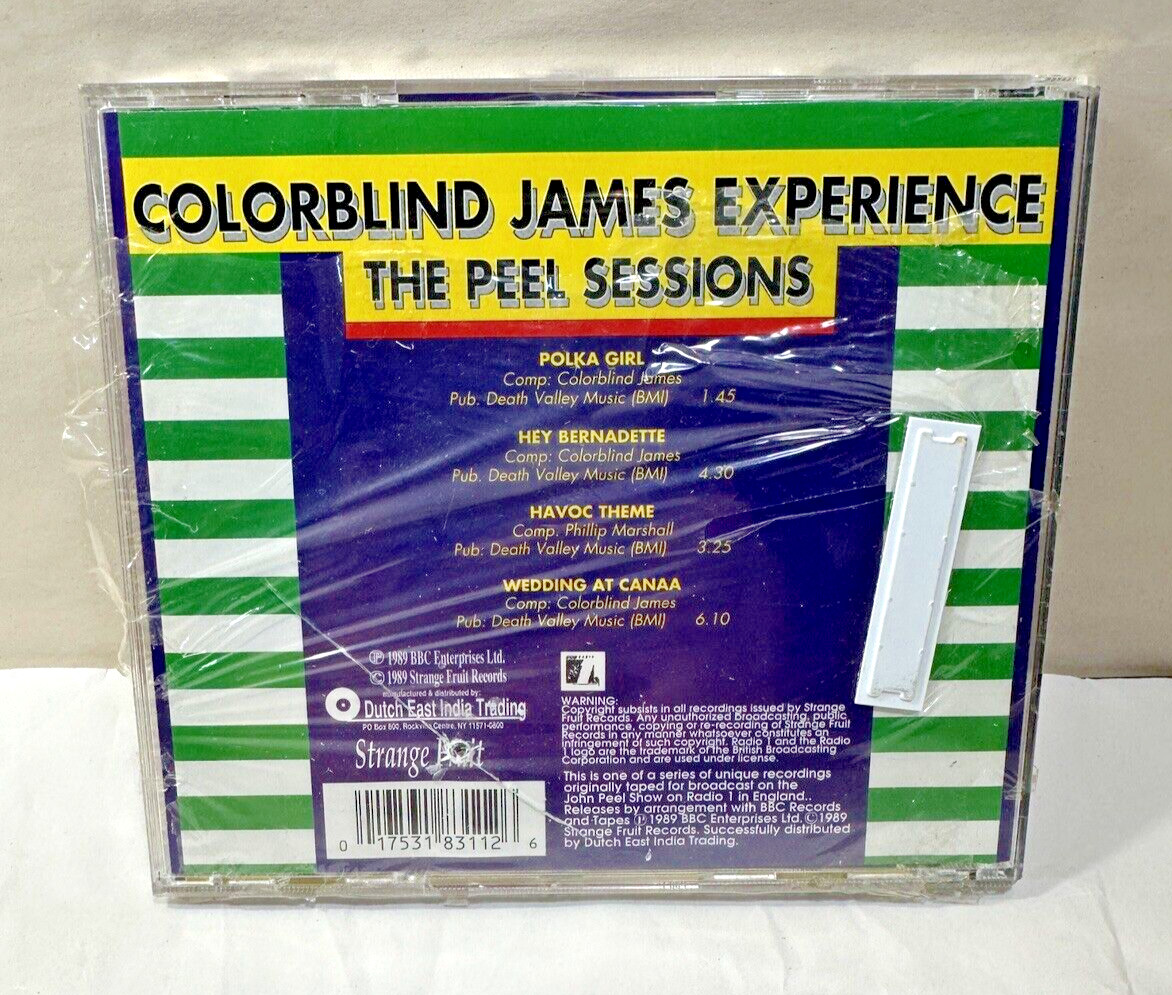 SEALED:  Colorblind James Experience - The Peel Sessions - Image 3