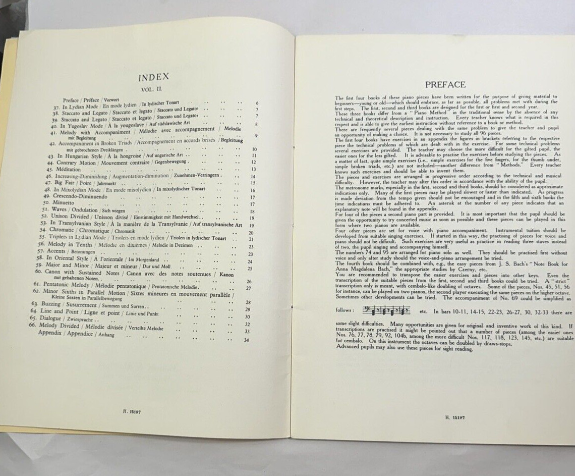 Bela Bartok - Mikrokosmos: Piano Solo Vol. II, Winthrop Rogers Edition - Image 4