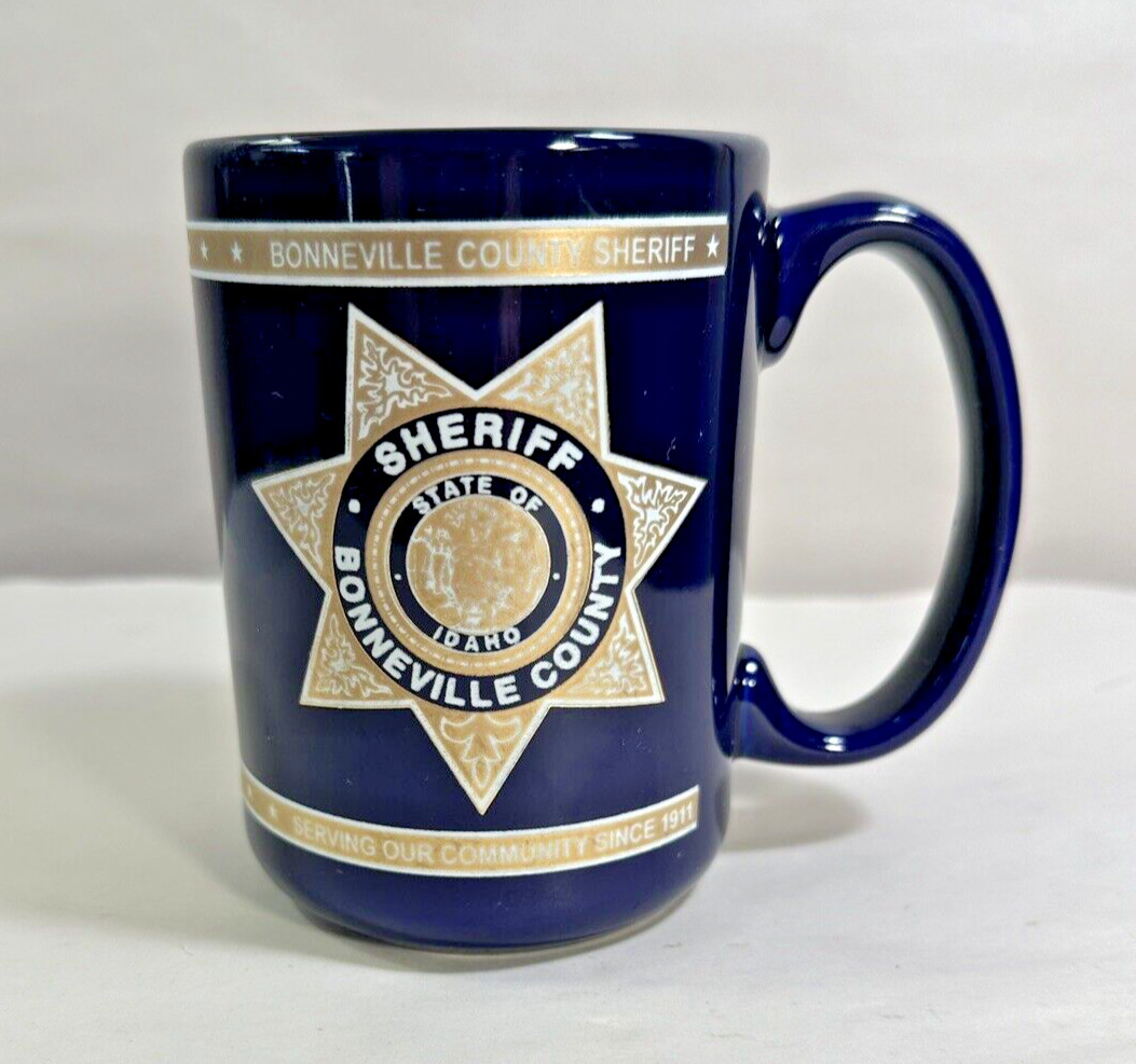 Bonneville County Sherrif Coffee Mug 14oz - State of Idaho