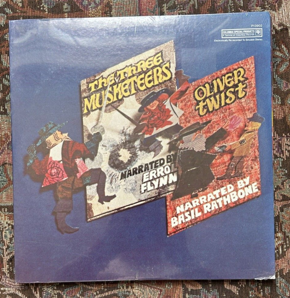 Basil Rathbone / Errol Flynn – The Three Musketeers / Oliver Twist - CSP P13902