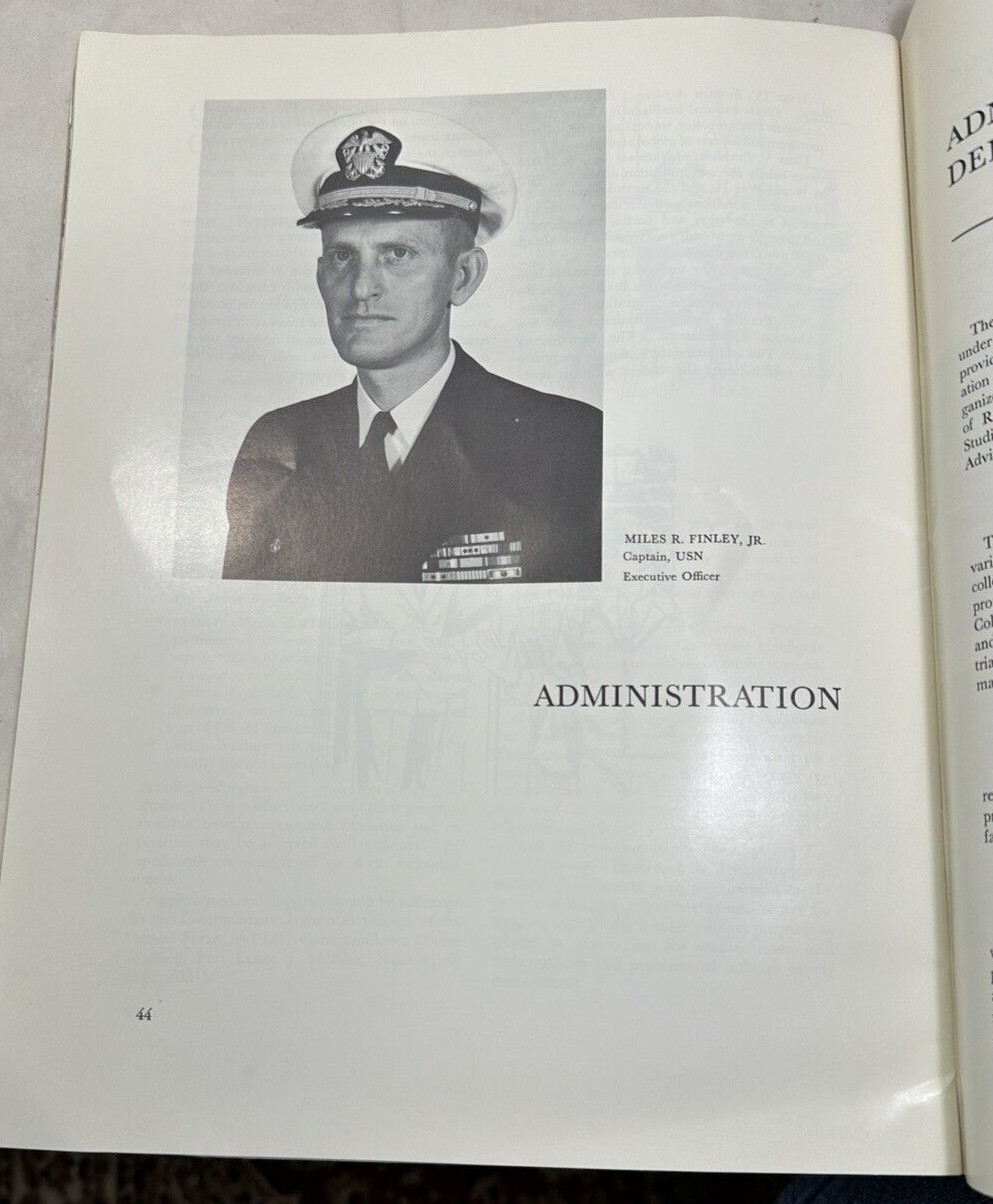 1963-1964 National War College/ Industrial College Of the Armed Forces Catalog - Image 8