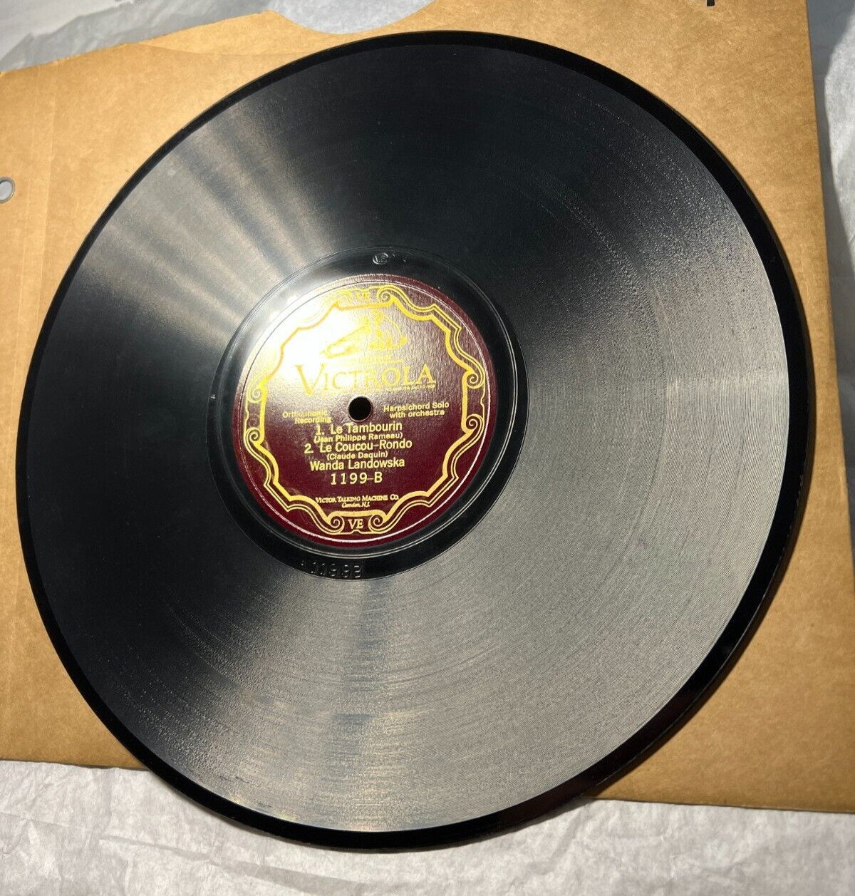 Wanda Landowska: Don Juan Minuet (Mozart); Tambourin (Rameau); Coucou (Danquin) - Image 1