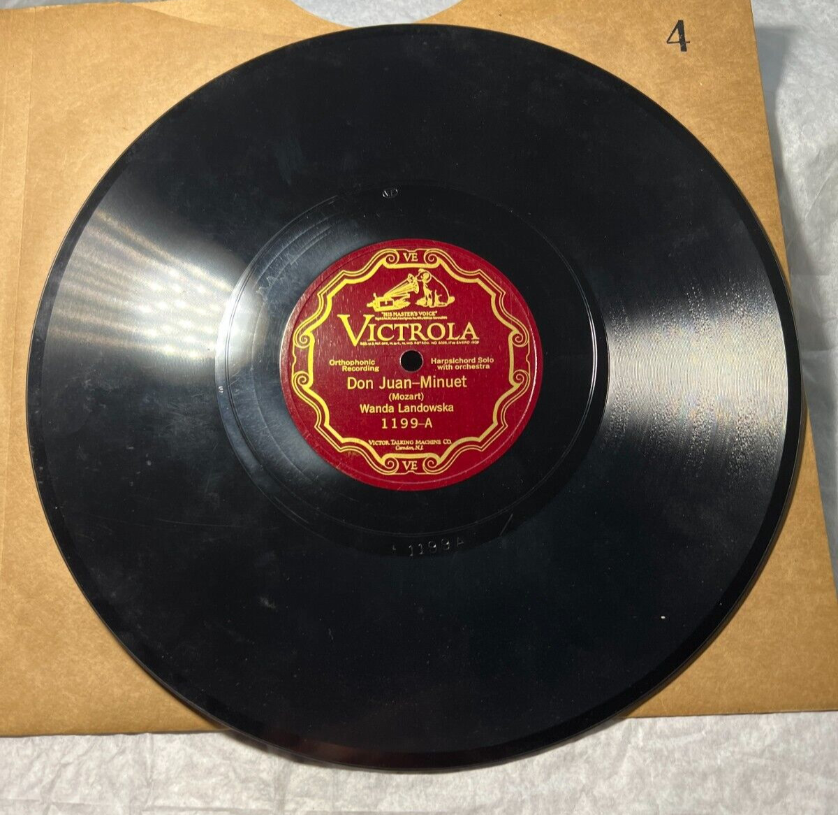 Wanda Landowska: Don Juan Minuet (Mozart); Tambourin (Rameau); Coucou (Danquin) - Image 2