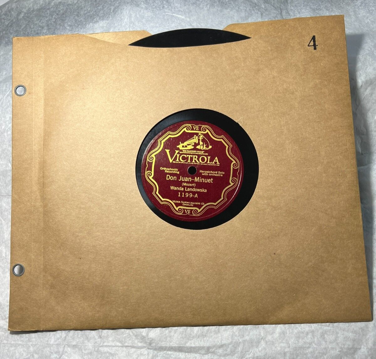 Wanda Landowska: Don Juan Minuet (Mozart); Tambourin (Rameau); Coucou (Danquin) - Image 4