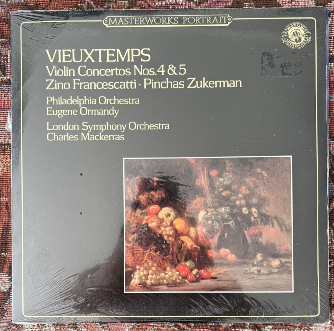Vieuxtemps – Violin Concertos Nos. 4 & 5 - Francescatti, Zukerman - MP 39125