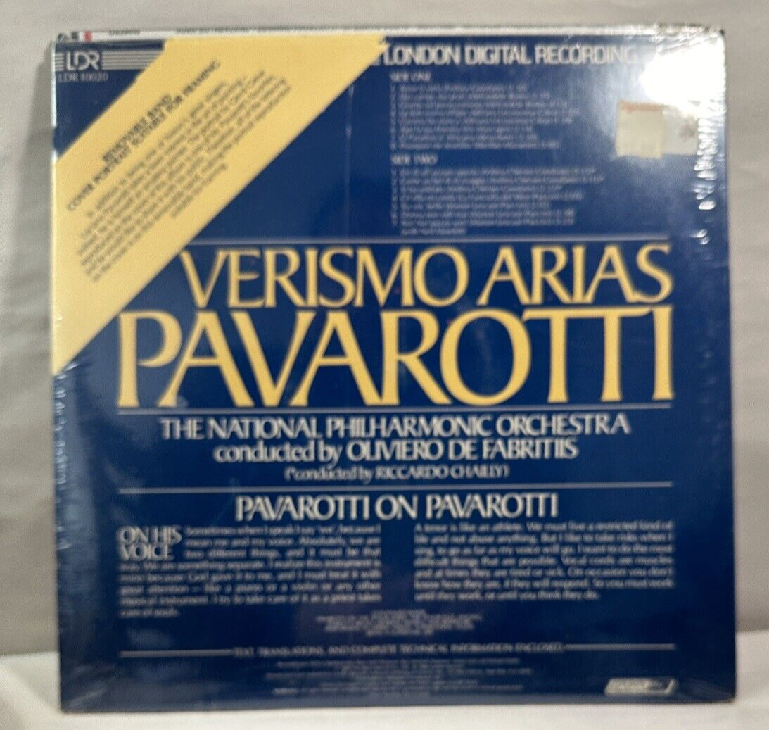SEALED: Luciano Pavarotti Verismo Arias - Image 1