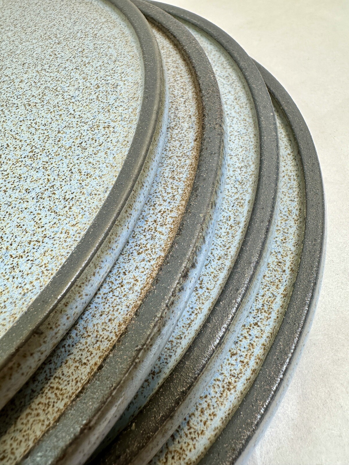 FOUR Stone +lain Vince Stoneware Rustic Dinner Plates - 10-5/8" - NEW / UNBOXED - Image 2