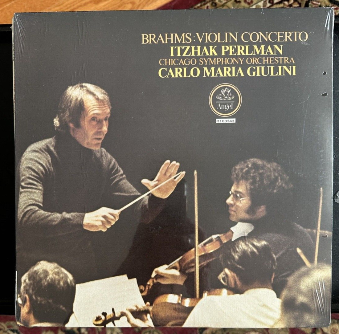 SEALED: Brahms Violin Concerto - Itzhak Perlman / Carlo Maria Giulini - R 163343