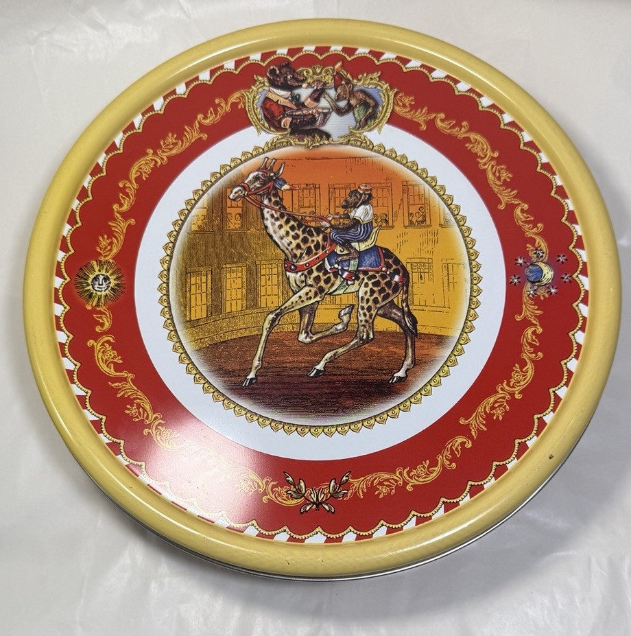 Restoration Hardware Circus Party Tin Plates, 4-Pack, 10” - UNUSED