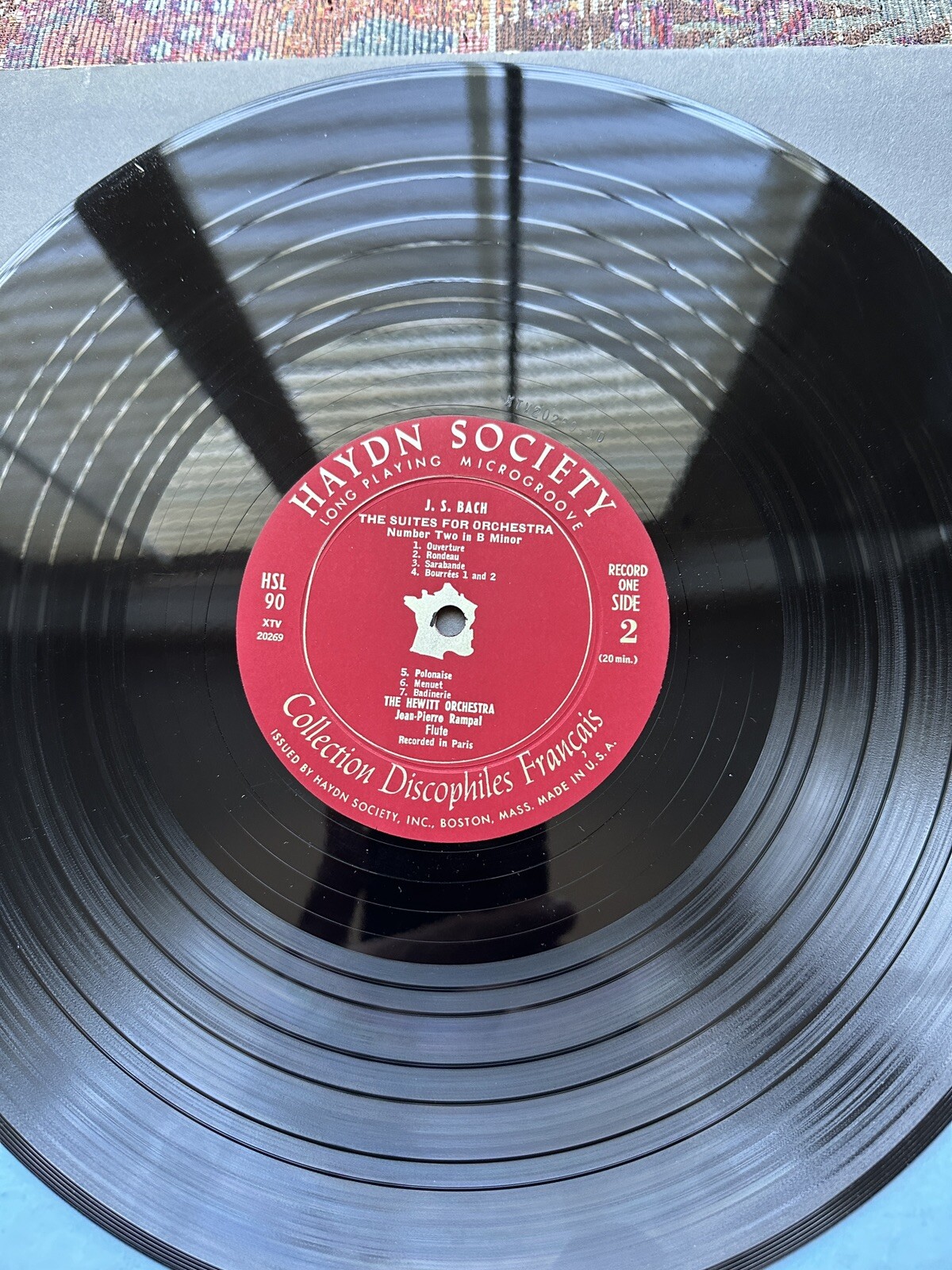 Bach - Orchestral Suites 1-4 - The Hewitt Orchestra - Haydn Society - HSL 90/91 - Image 2