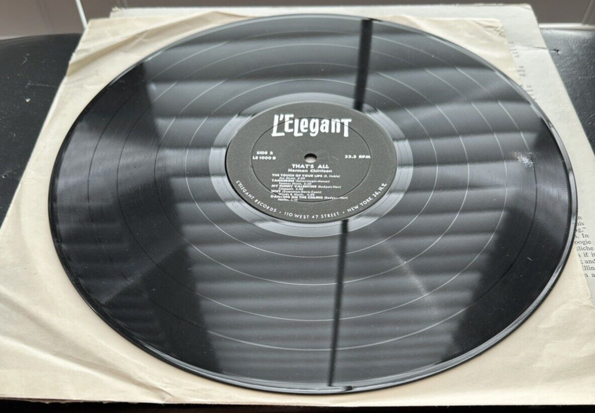 HERMAN CHITTISON - That's All! -- L'Elegant LE 1000