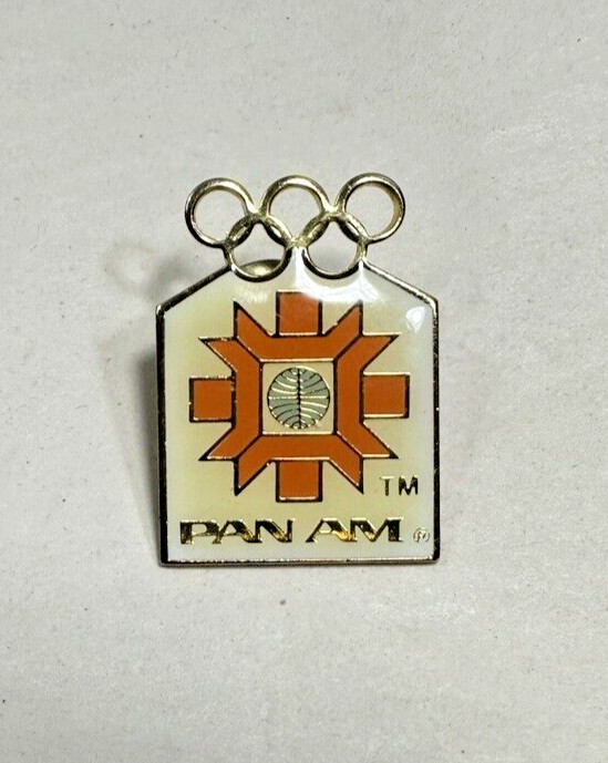 Pan Am Olympic Pin Sarajevo 1984 Winter Games - Immaculate