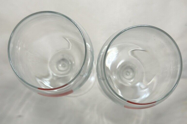 G.H. MUMM Brut Cordon Rouge Champagne Flute Tulip Glasses Barware Set 2 France - Image 1