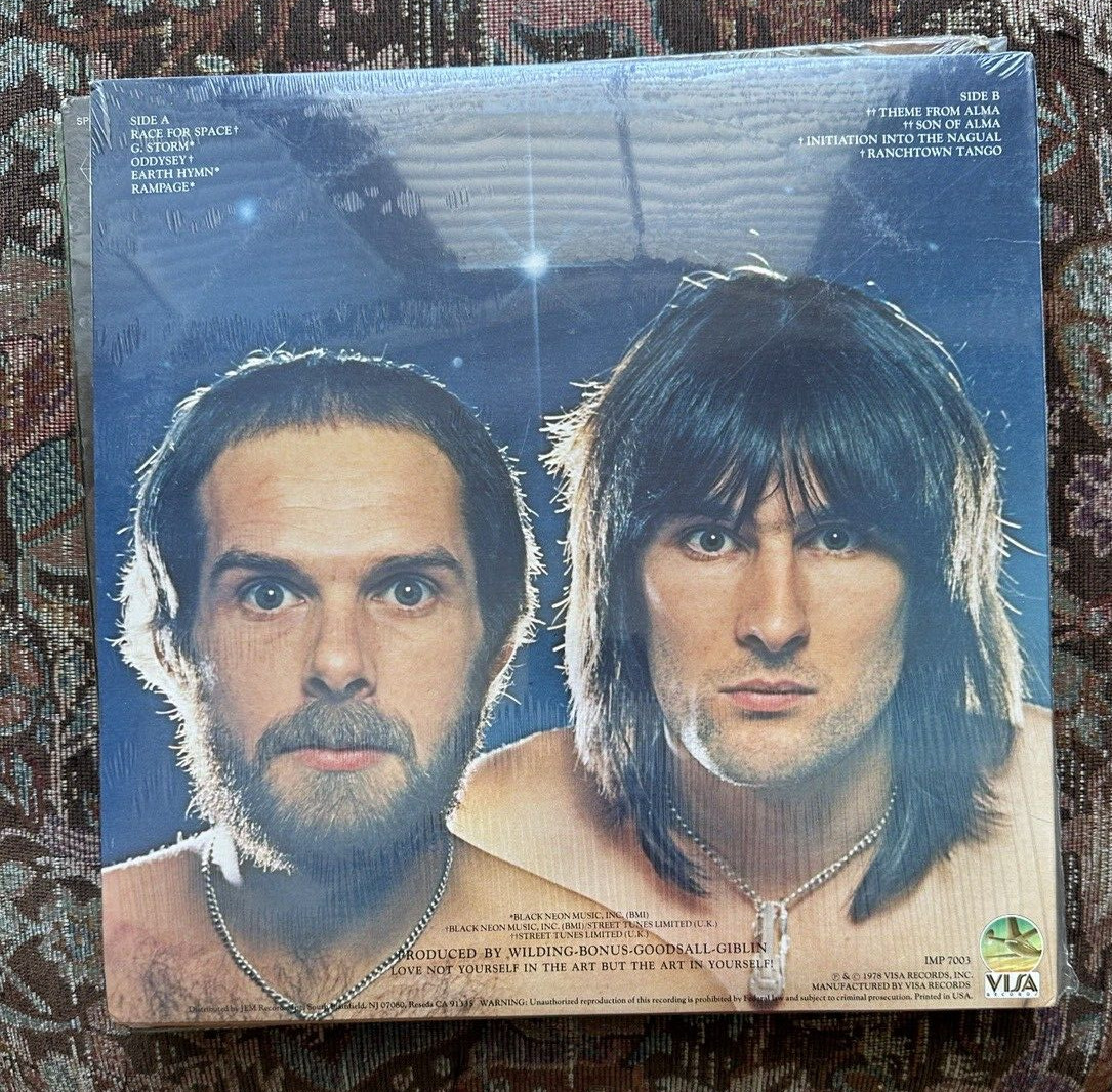 SEALED: WILDING / BONUS - Pleasure Signals -  Visa Records  IMP 7003 - Image 1