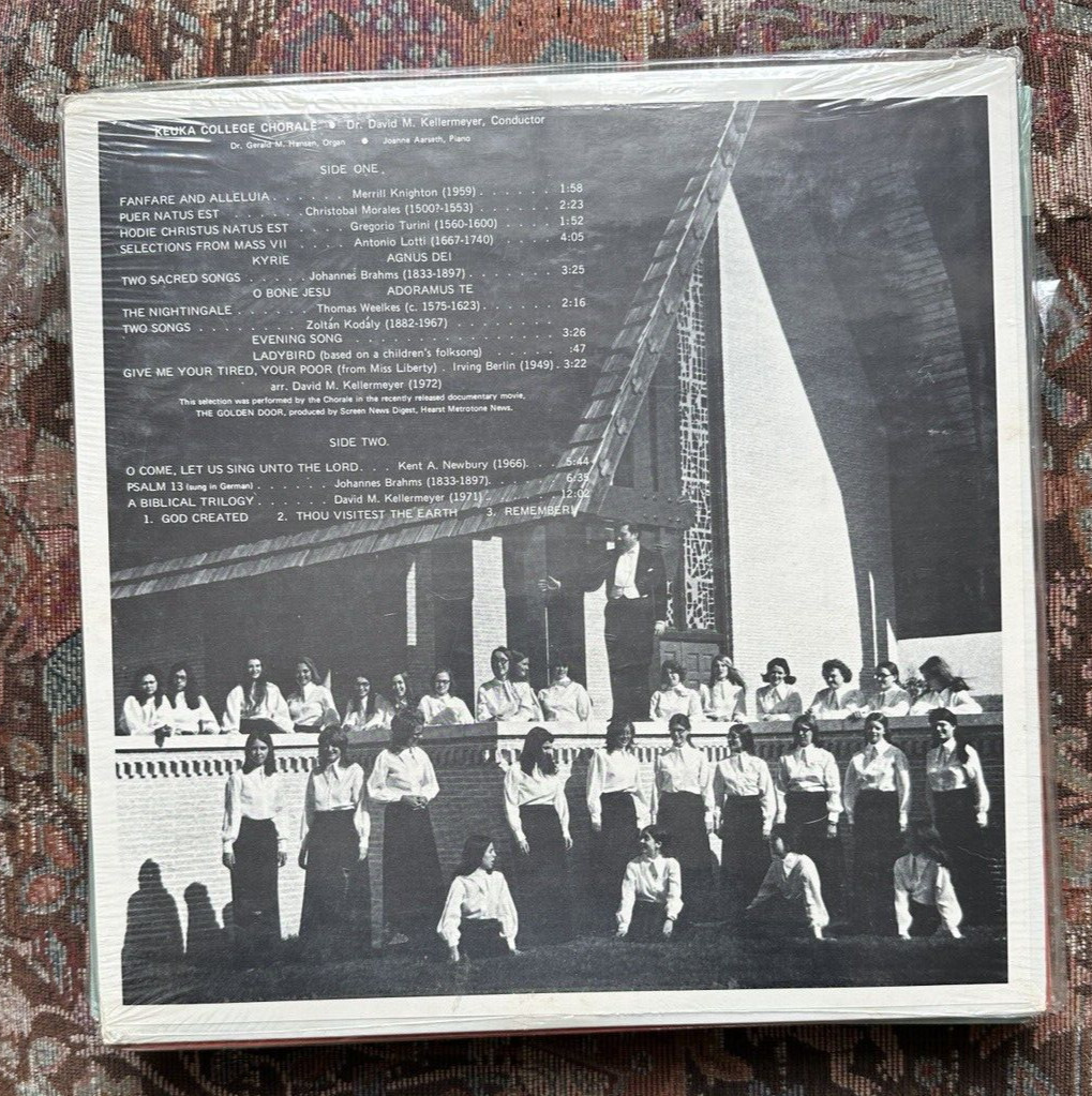 The Keuka College Chorale - David M. Kellermeyer - USR 4775 - Image 1