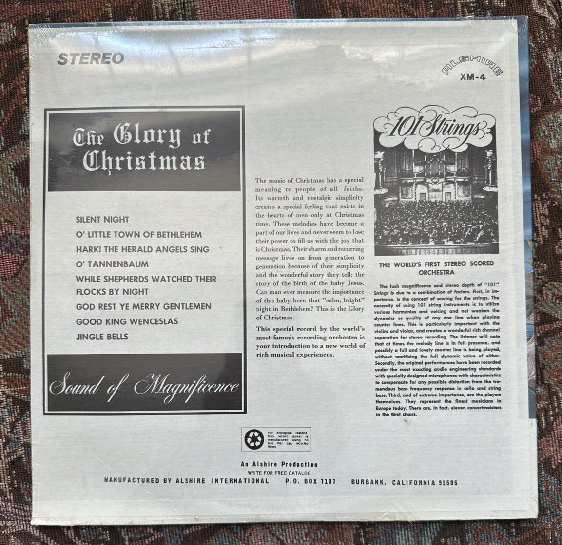 SEALED: 101 Strings - The Glory Of Christmas - Image 1