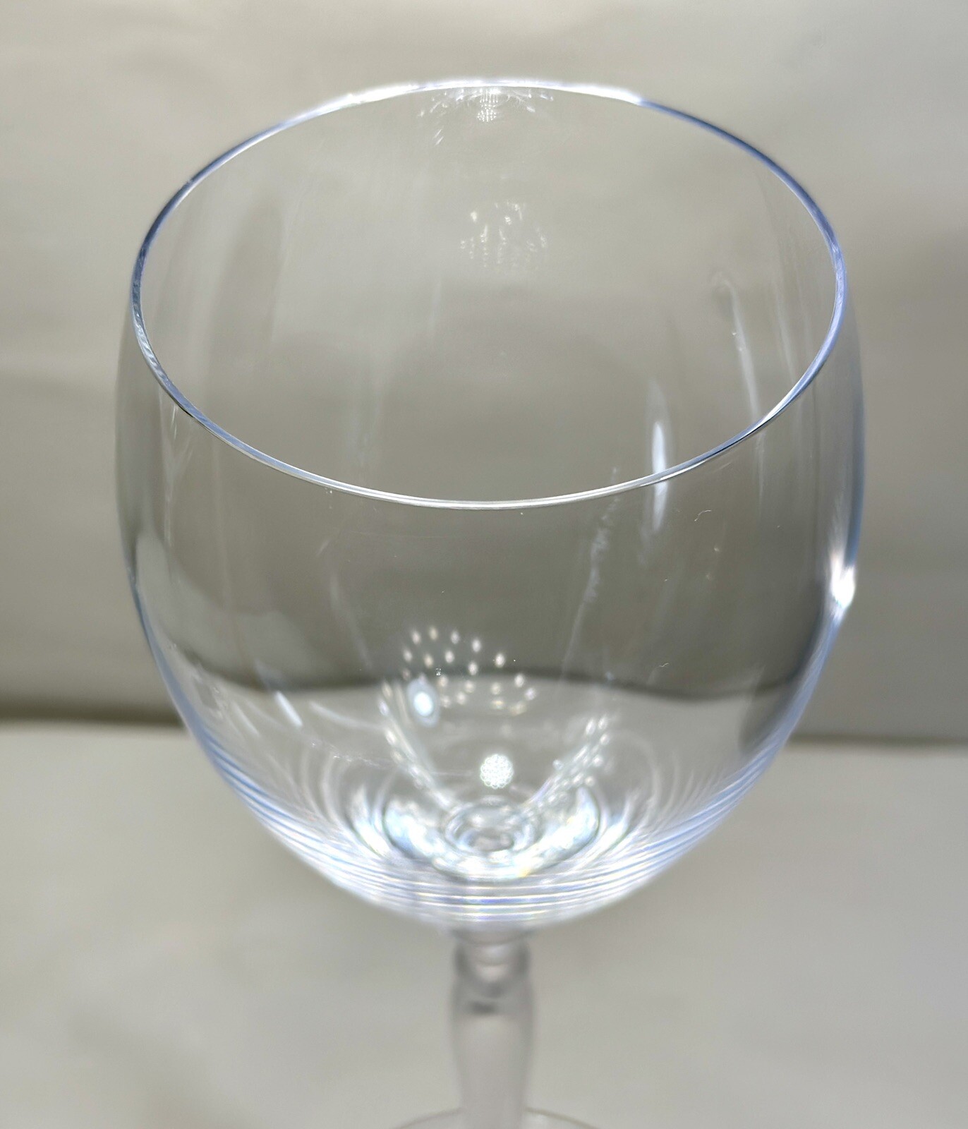 Mikasa Venezia Crystal Water Goblet - 9 1/8" - Sticker on Base - Unused - Image 2