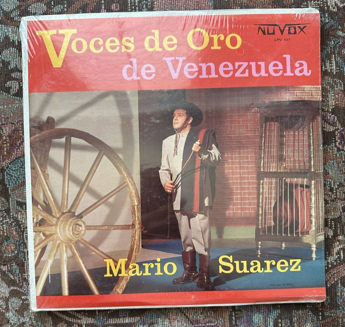 SEALED: Mario Suarez "Voces De Oro De Venezuela" - NUVOX 107